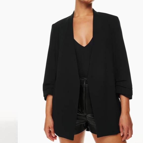 Babaton Jackets & Blazers - Babaton Power Hip Blazer - Black